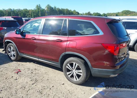 2018 Honda Pilot Ex-L from USA, damaged, VIN 5FNYF6H75JB037425